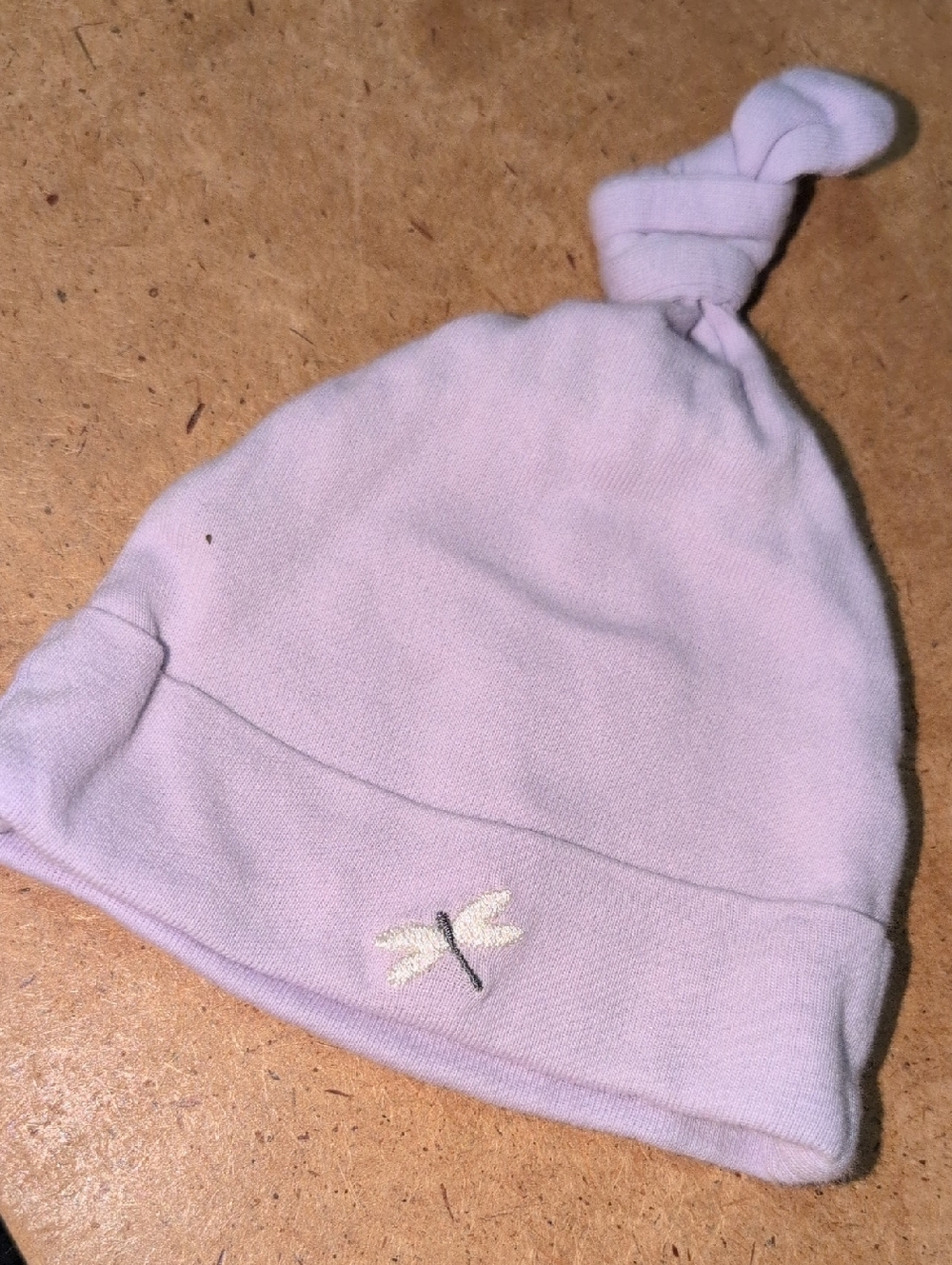 ❤️‍🔥10/$10❤️‍🔥 GUC Baby Girls Garanimals Dragonfly Knotted Hat Size Newborn